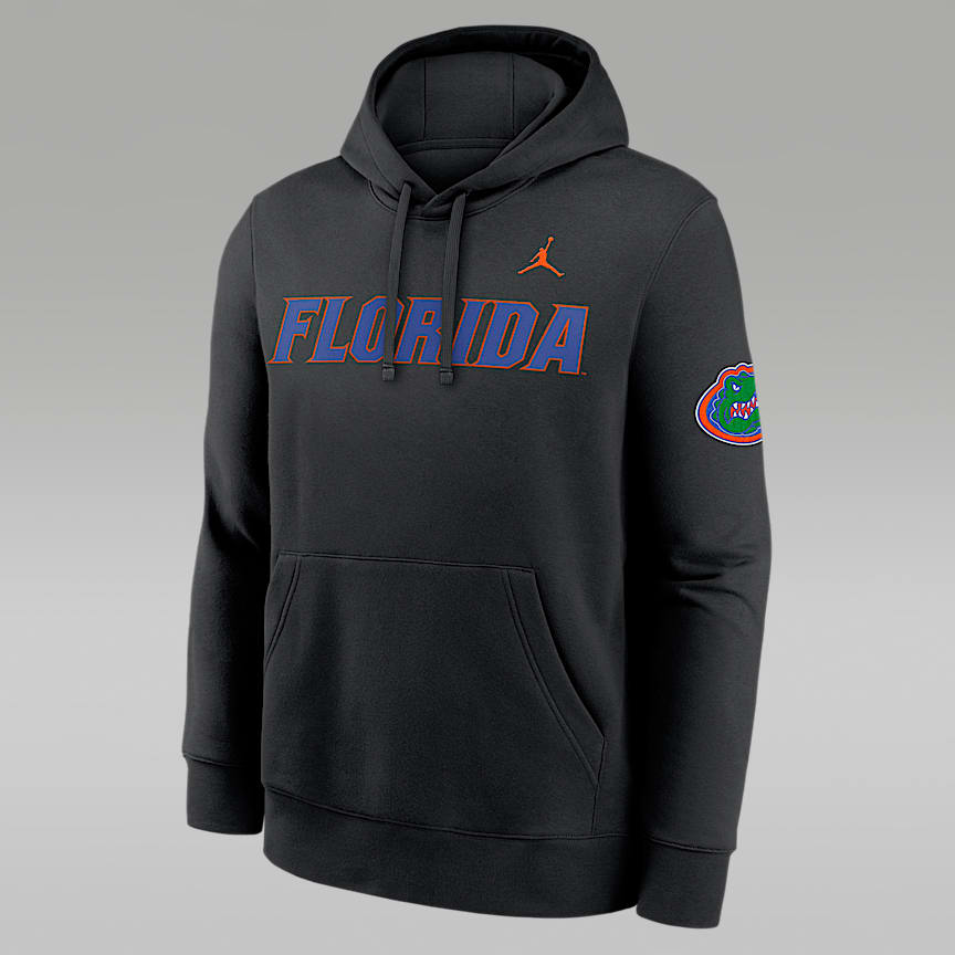 Florida Sideline Anorak Men's Jordan Brand College 1/2-Zip Hooded